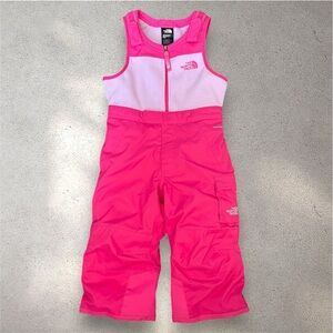 The North Face Toddler Girls Insulated BIB Snow Ski Suit EUC